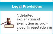Legal Provisions