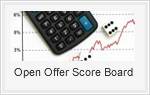 Open Offer Score Board